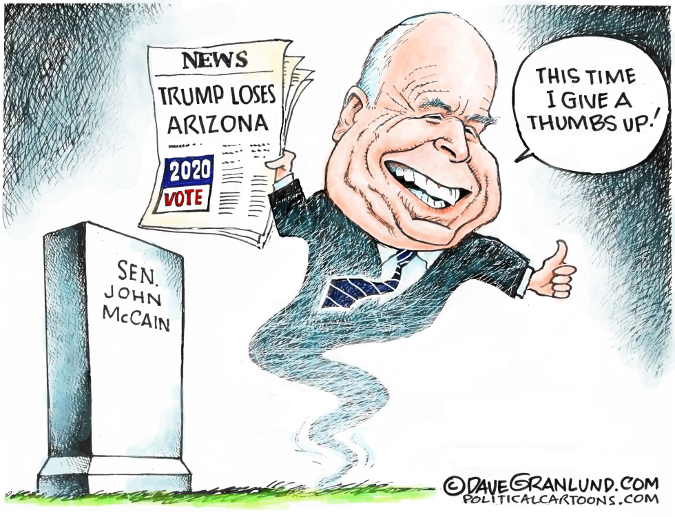 Arizona 2020 results and John McCain