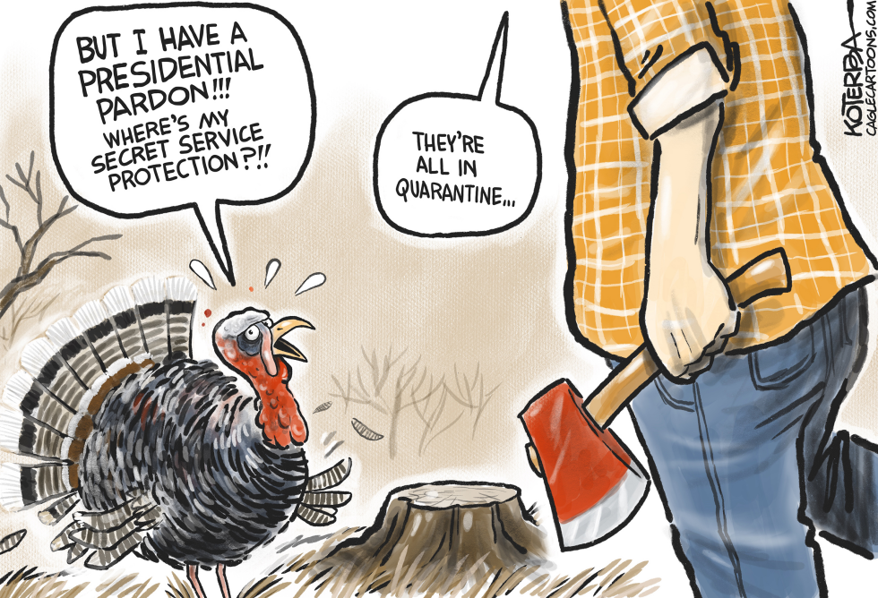 Pardoned Turkey and the Secret Service