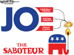 SABOTAGING BIDEN by Kevin Siers