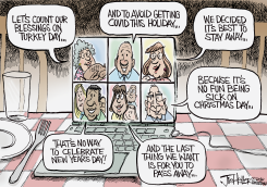 THANKSGIVING DAY by Joe Heller