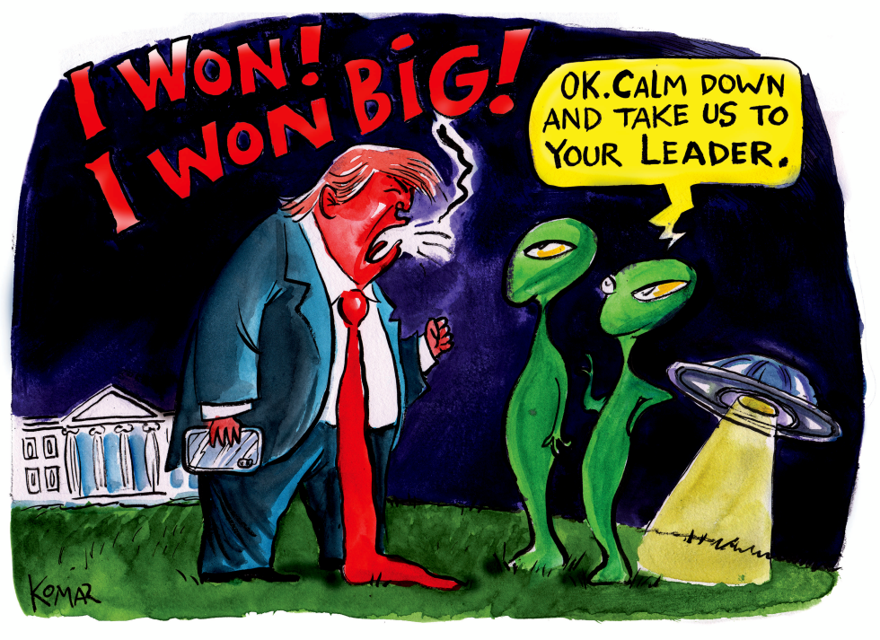 Trump and extraterrestrials