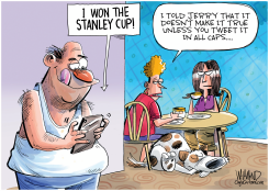 SAY IT IN ALL CAPS by Dave Whamond