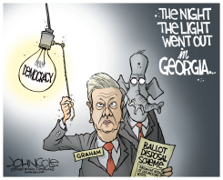 LINDSEY GRAHAM AND GEORGIA BALLOTS by John Cole