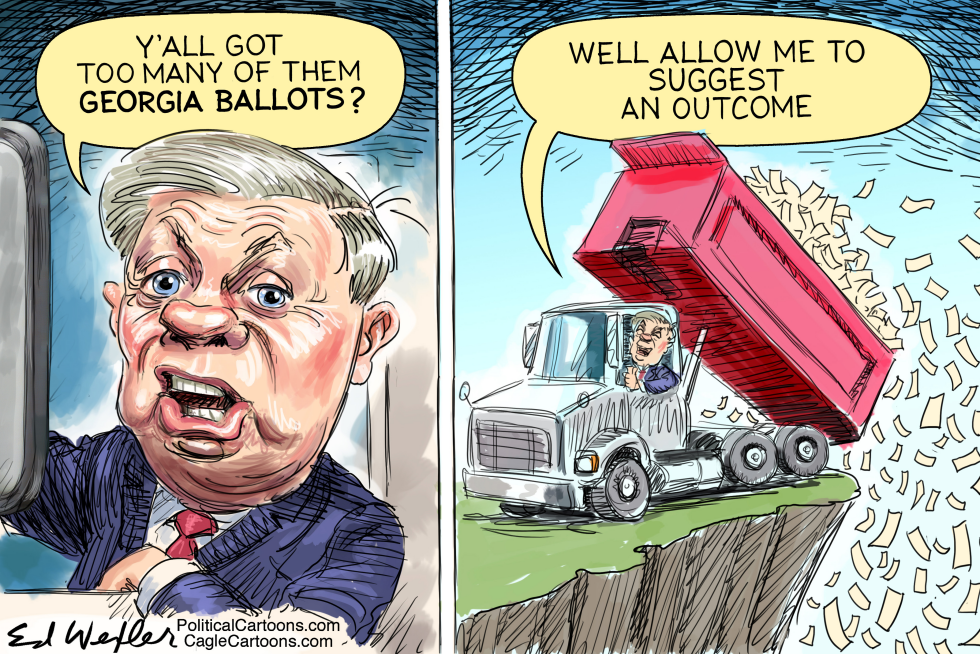 Lindsay Dumps Georgia Ballots