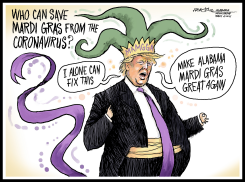 TRUMP MARDI GRAS by J.D. Crowe