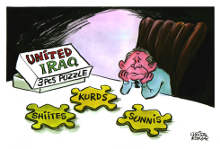 UNITED IRAQ PUZZLE -  by Christo Komarnitski