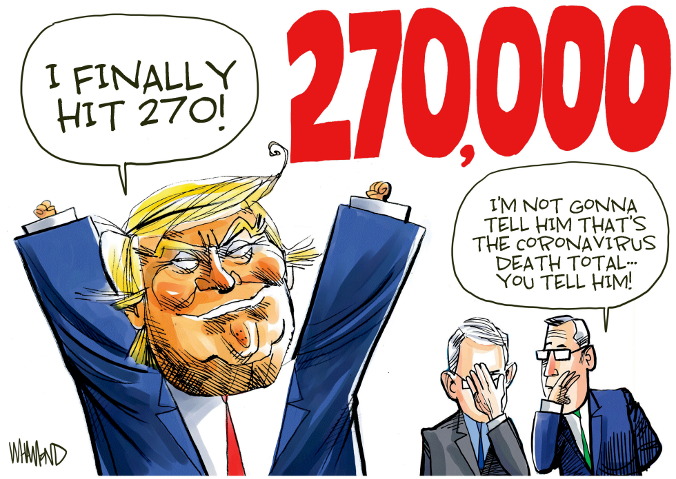 Trump finally hits 270