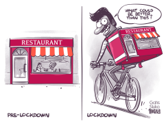 FOOD DELIVERY by Gatis Sluka