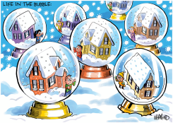 LIFE IN THE BUBBLE by Dave Whamond