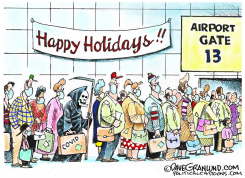 HOLIDAY TRAVEL AND COVID by Dave Granlund