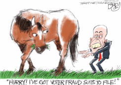 GUILIANI’S HORSE SENSE by Pat Bagley