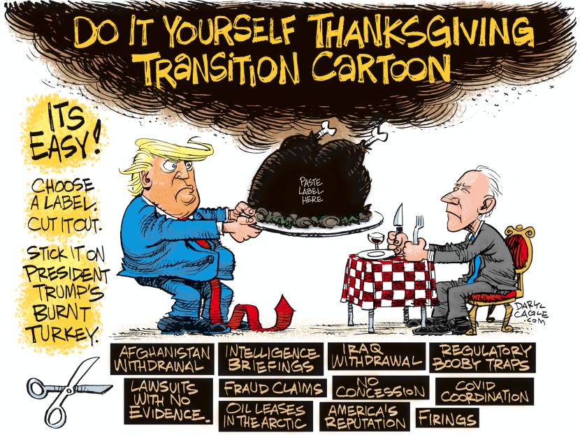 Thanksgiving Transition