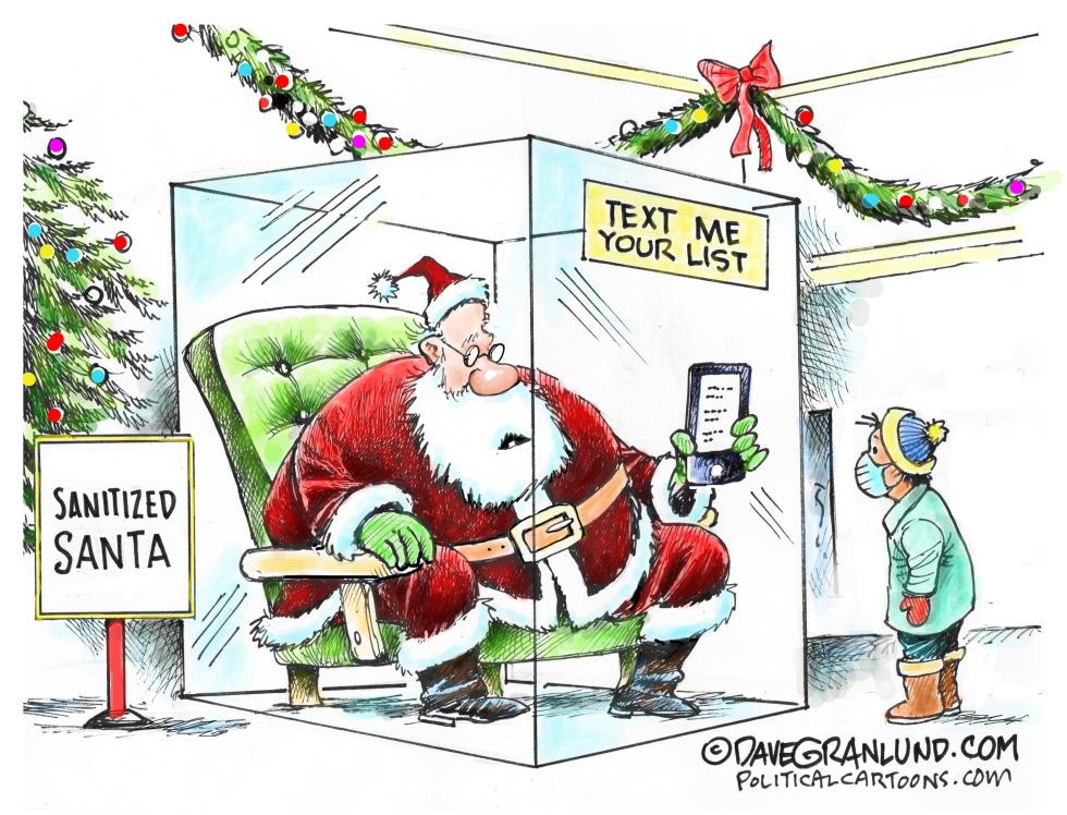 Sanitized Santa