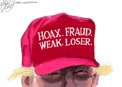 MAGA HAT by Pat Bagley