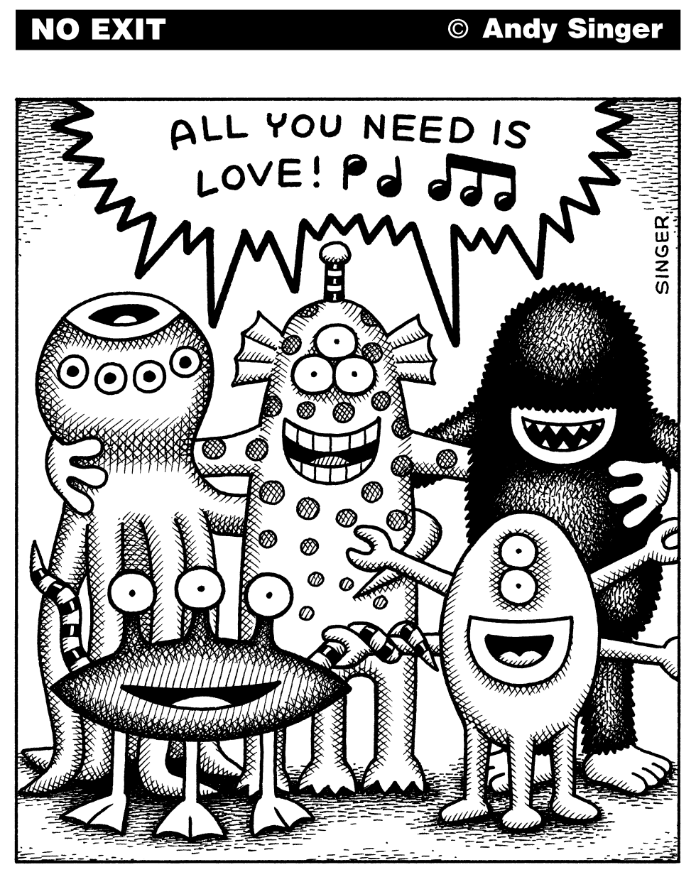 All You Need Is Love Aliens