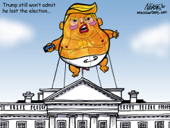 BABY TRUMP by Steve Nease