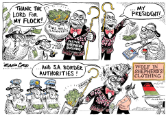 WOLF IN SHEPHERDS CLOTHING by Zapiro