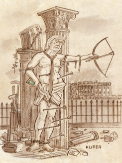 SAINT DON SEBASTIAN by Peter Kuper