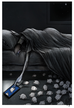 INFINITE WAKEFULNESS by Angel Boligan