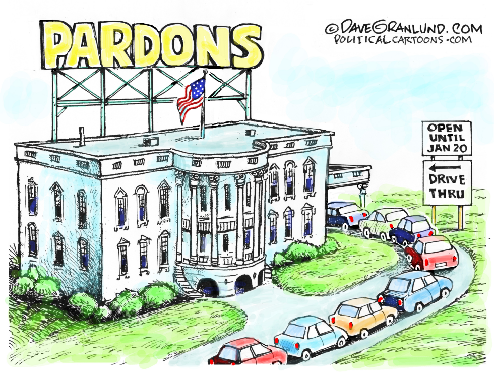 Trump Pardons Drive Thru