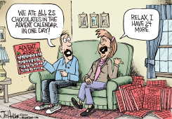 ADVENT CALENDAR by Joe Heller