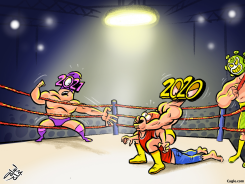 2020 VS 2021  by Osama Hajjaj