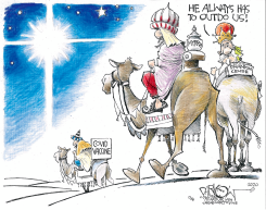 THE HOPE OF A VACCINE by John Darkow