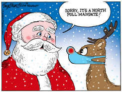 NORTH POLE MANDATE by Bob Englehart