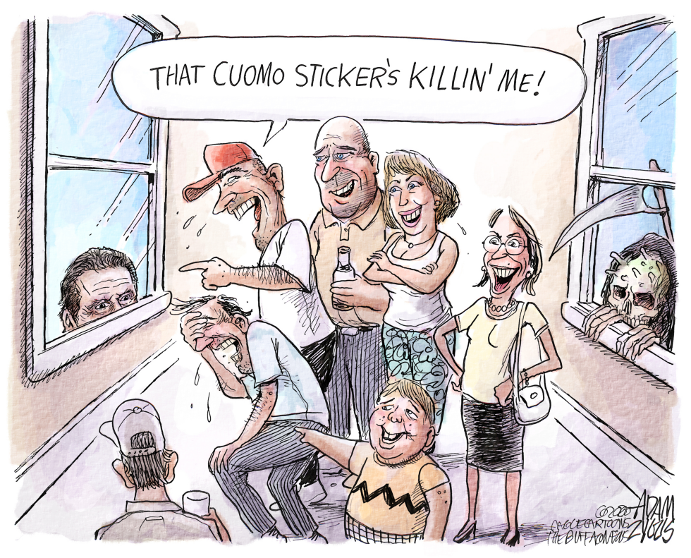 Cuomo window sticker