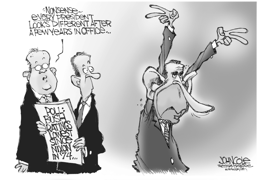 Bush and Tricky Dick