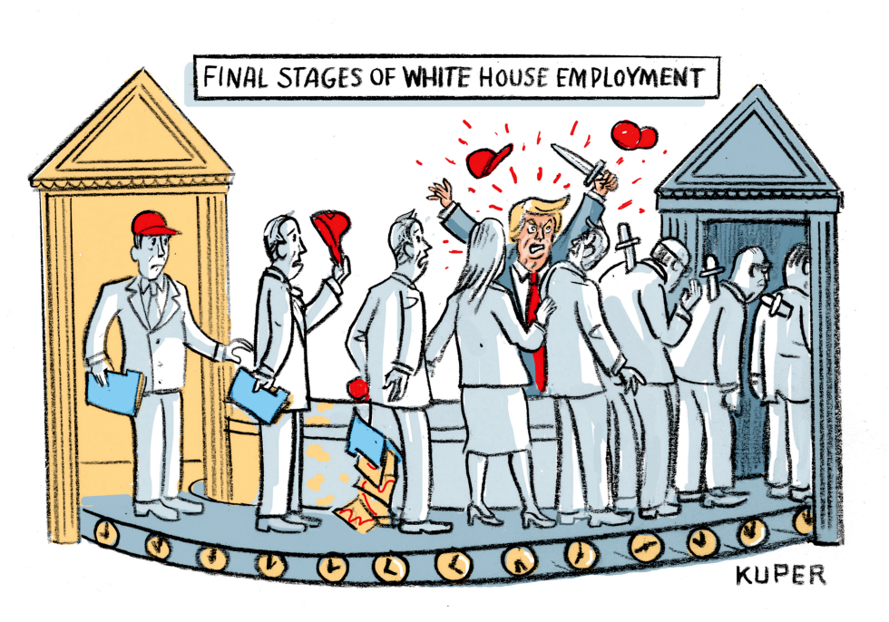 Final Stages of White House Employment
