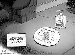 COVID CHRISTMAS by Nate Beeler