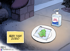 COVID CHRISTMAS by Nate Beeler