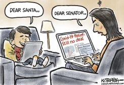 STILL NO COVID RELIEF by Jeff Koterba