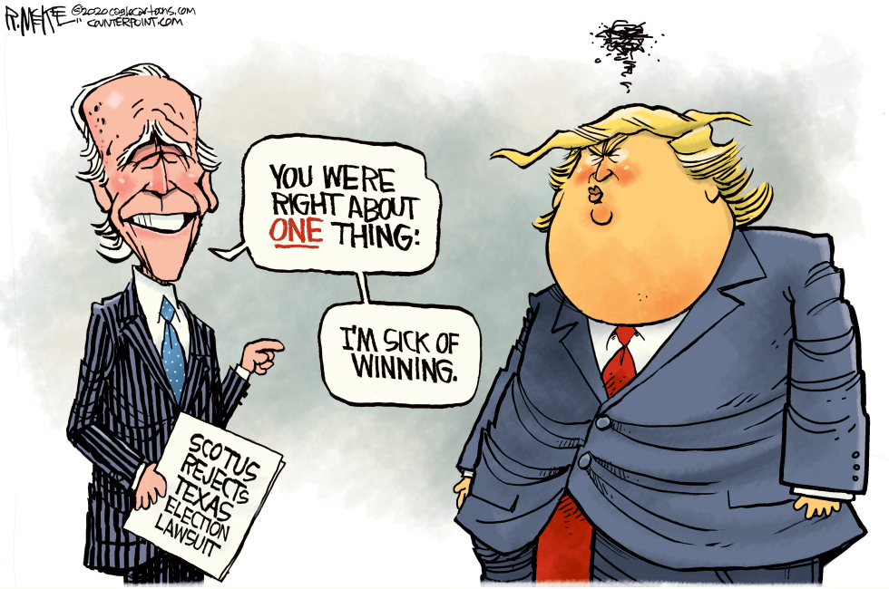 Biden Sick of Winning