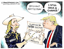 TRUMP 2020 LAST STAND by Dave Granlund