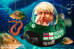 FISH PATROL by Bart van Leeuwen
