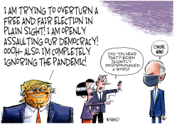 LOOK OVER THERE by Dave Whamond