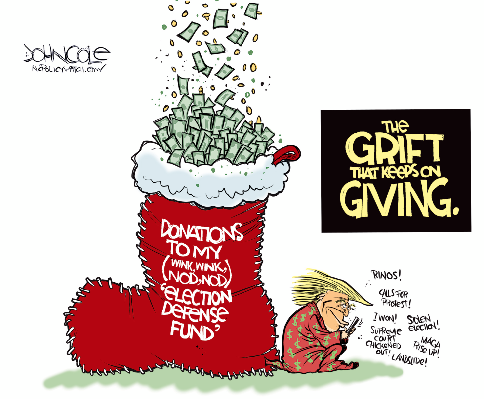 The grift that keeps on giving
