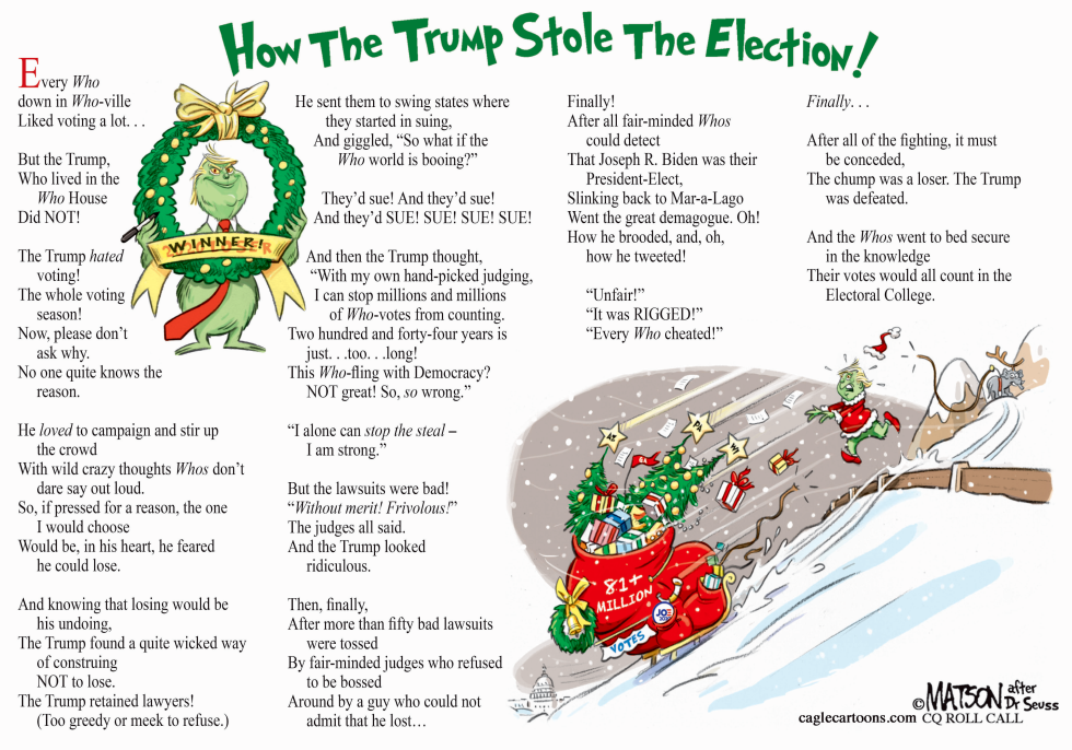 How The Trump Stole The Election