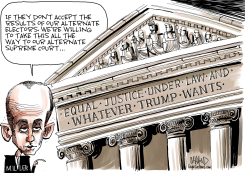 GOP ALTERNATE UNIVERSE by Dave Whamond