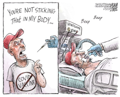COVID VACCINE by Adam Zyglis