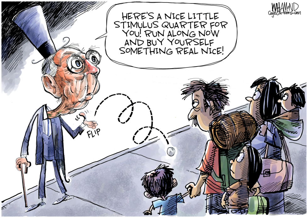 Don't spend all the stimulus in one place