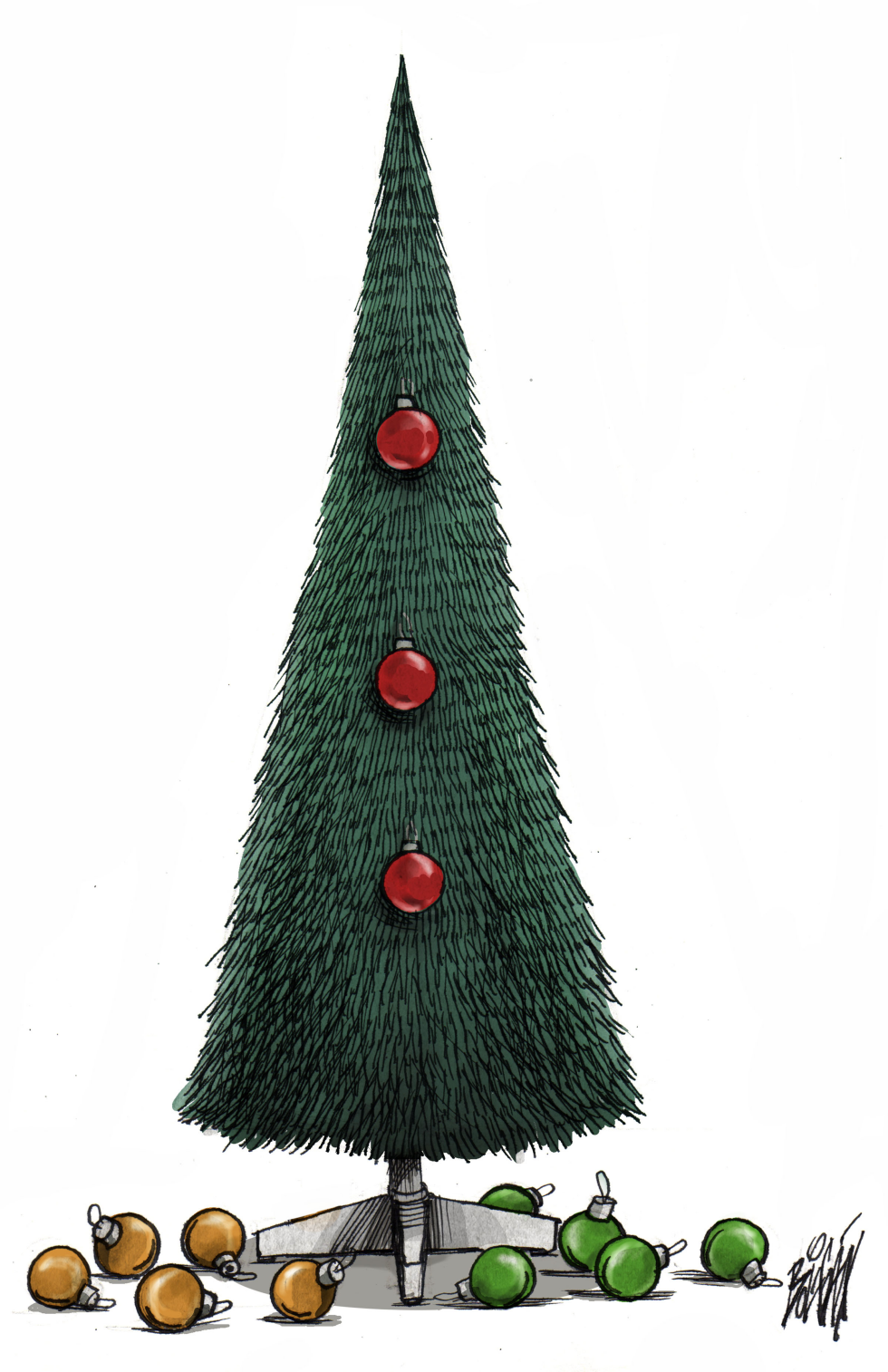 CHRISTMAS TRAFFIC LIGHT