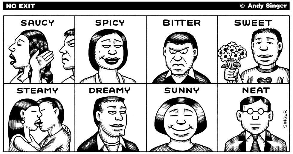 Saucy Spicy Bitter Sweet
