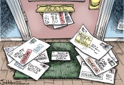 COVID CHECK by Joe Heller