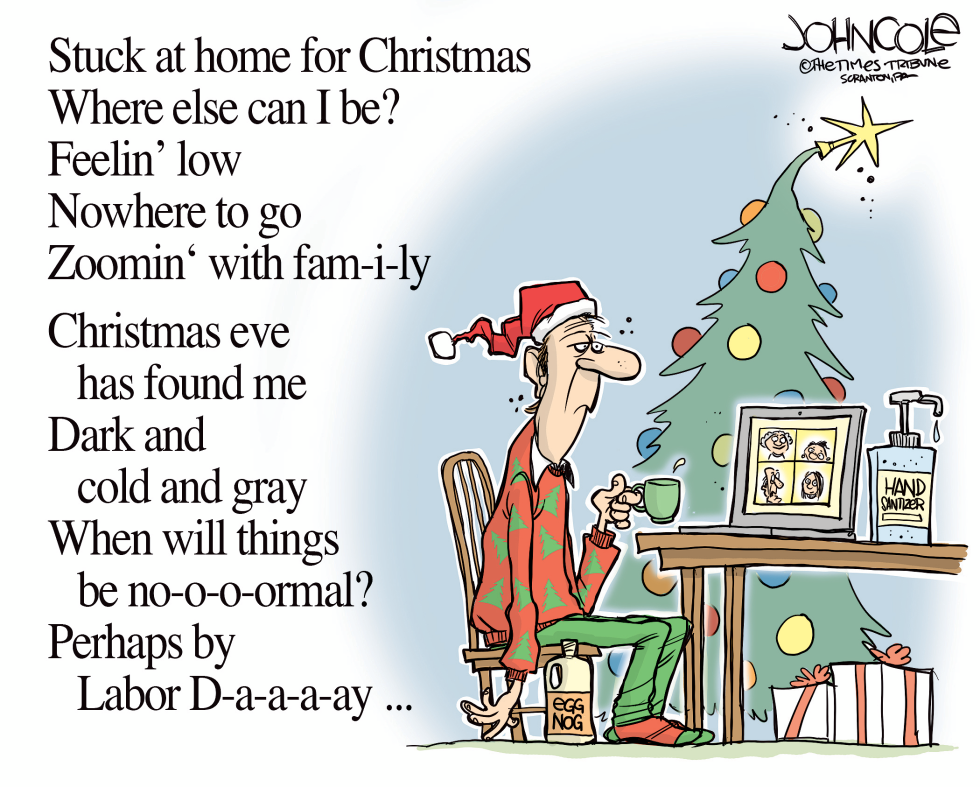 Stuck at home for Christmas