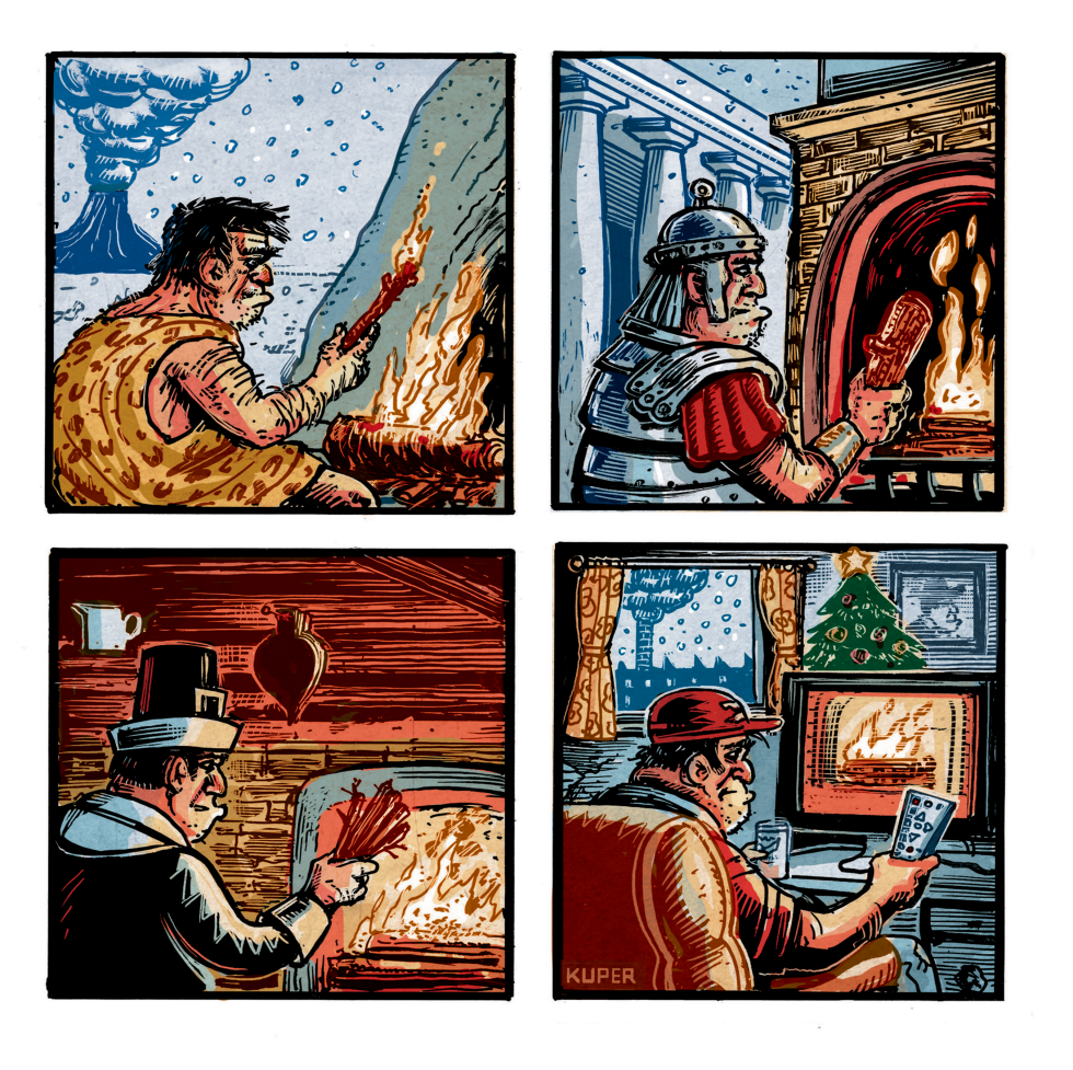Yule Fire