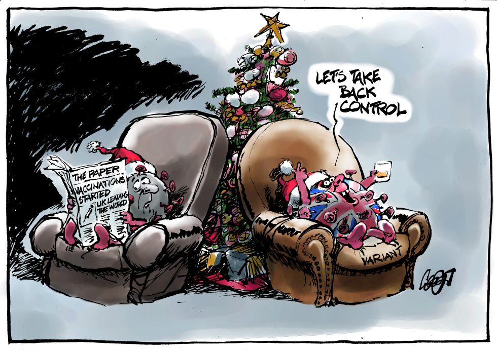 Taking back control.