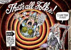 END OF YEAR by Joe Heller